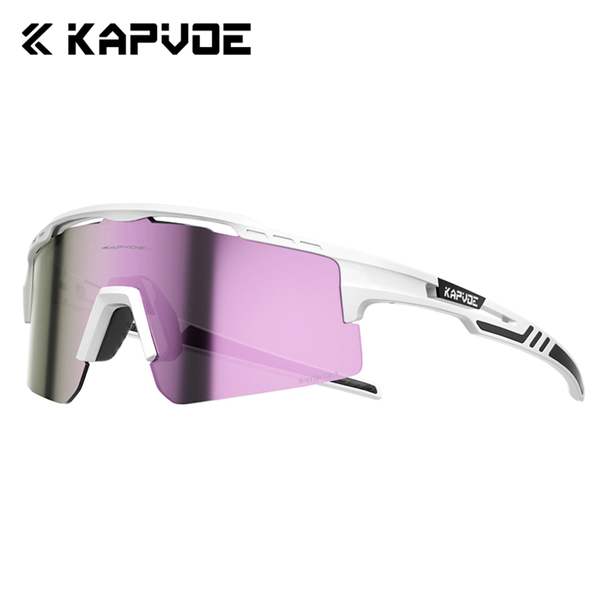 KAPVOE HD UV400 Hiking Cycling Sunglasses Outdoor Sports Hiking and Camping Glasses Waterproof Stylish Driving Sunglasses Unisex