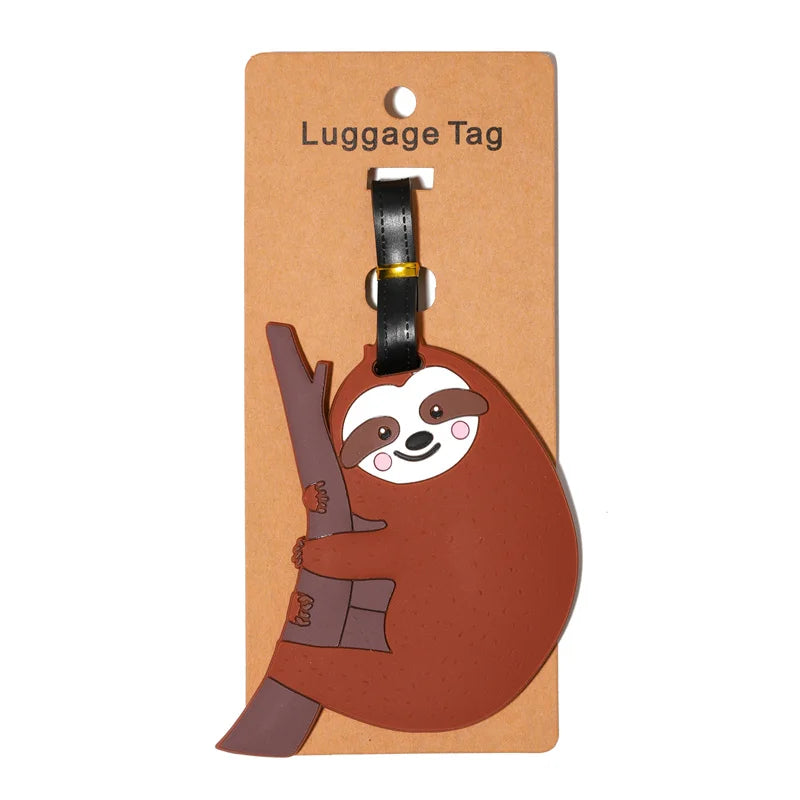 Cute Cartoon Shark Shape Luggage Tag,School Bag Baggage Bag Tag,Airport Station Anti-lost Tag,Travel Accessories