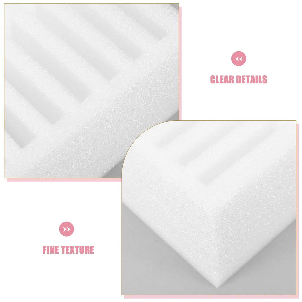 20-Compartment Cell Phone Organizer for Classroom Office Exam Mobile Phone Storage Box Pearl Cotton Protective Desktop Holder