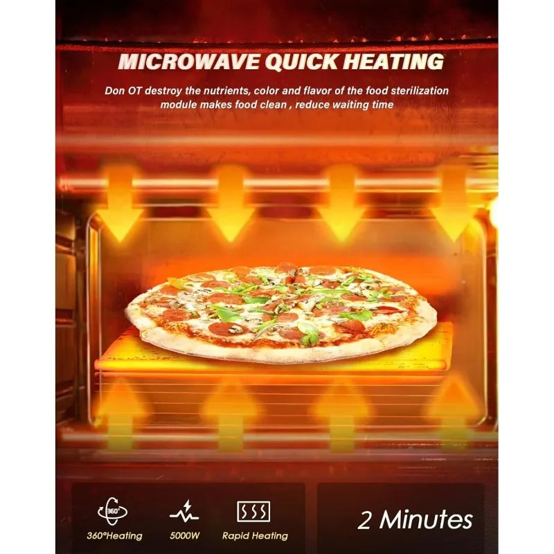 Automatic Pizza Vending Machine AI Smart Pizza Maker High Speed Heating Oven Touch Screen for Airport Station Office Customized