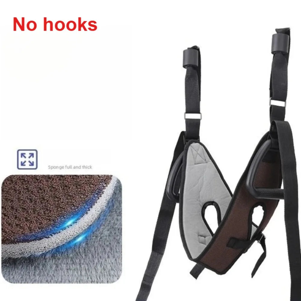 High Quality Horizontal Neck Stretcher Household Hanging Cervical Traction Belt Strap Adjustable Neck Suspension Pressure Relief
