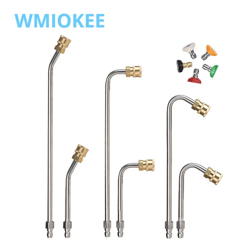 Pressure Washer Lance Extension Nozzles 4000PSI Spray Gun Wand Lance Power Pressure Washer Extension With 1/4 Quick Connect