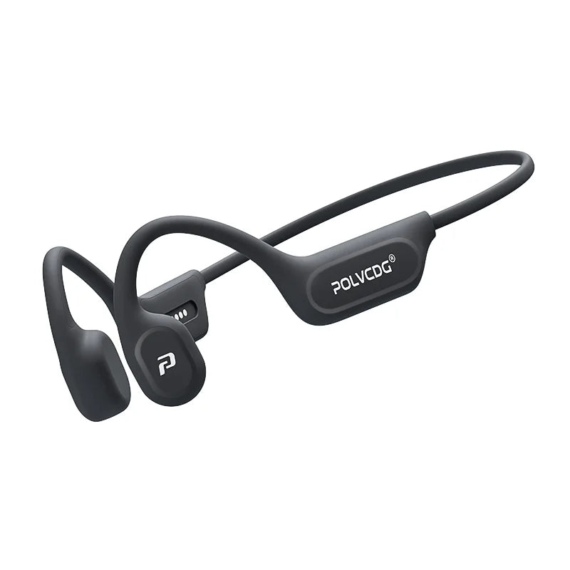 POLVCDG X9 Bone Conduction Swimming Earphones 32G IPX8 Waterproof Open Swimming Running Bicycle Earphones Ear Hanging Earphones