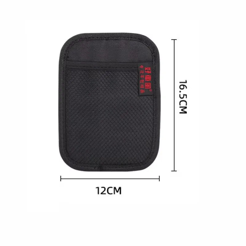 1-4pcs Car storage net bag, multi-functional storage net bag, car interior organizer, mobile phone key storage
