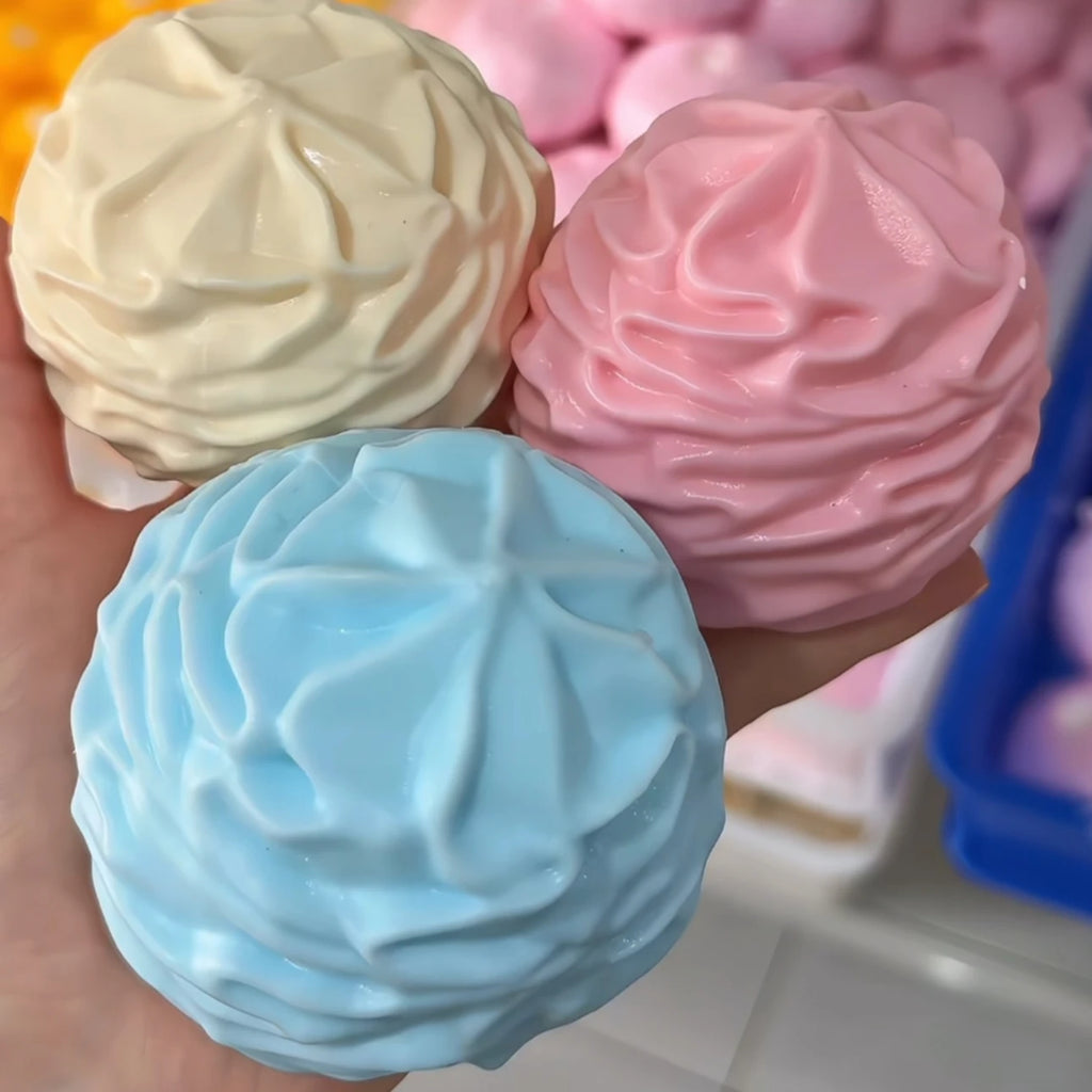 Crunch Imitation Cream Squishy Toy, Blocks Filled ASMR Anti Stress Release Hand Relax Gift Toy