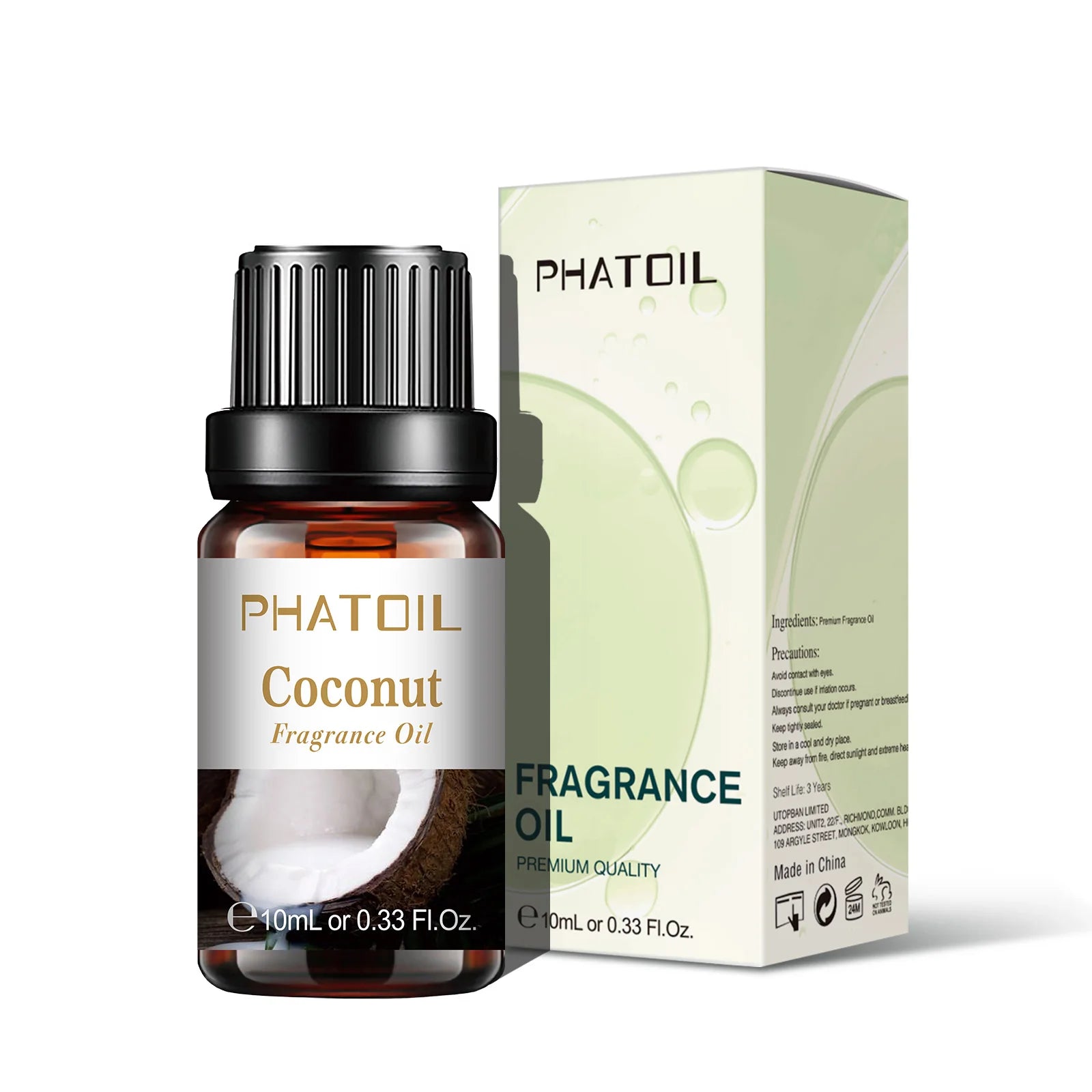 PHATOIL 1/2/6/10pcs 10ml Fruity Fragrance Oil For Aromatherapy Cherry Apple Strawberry Mango Coconut Lemon Fragrance Aroma Oils
