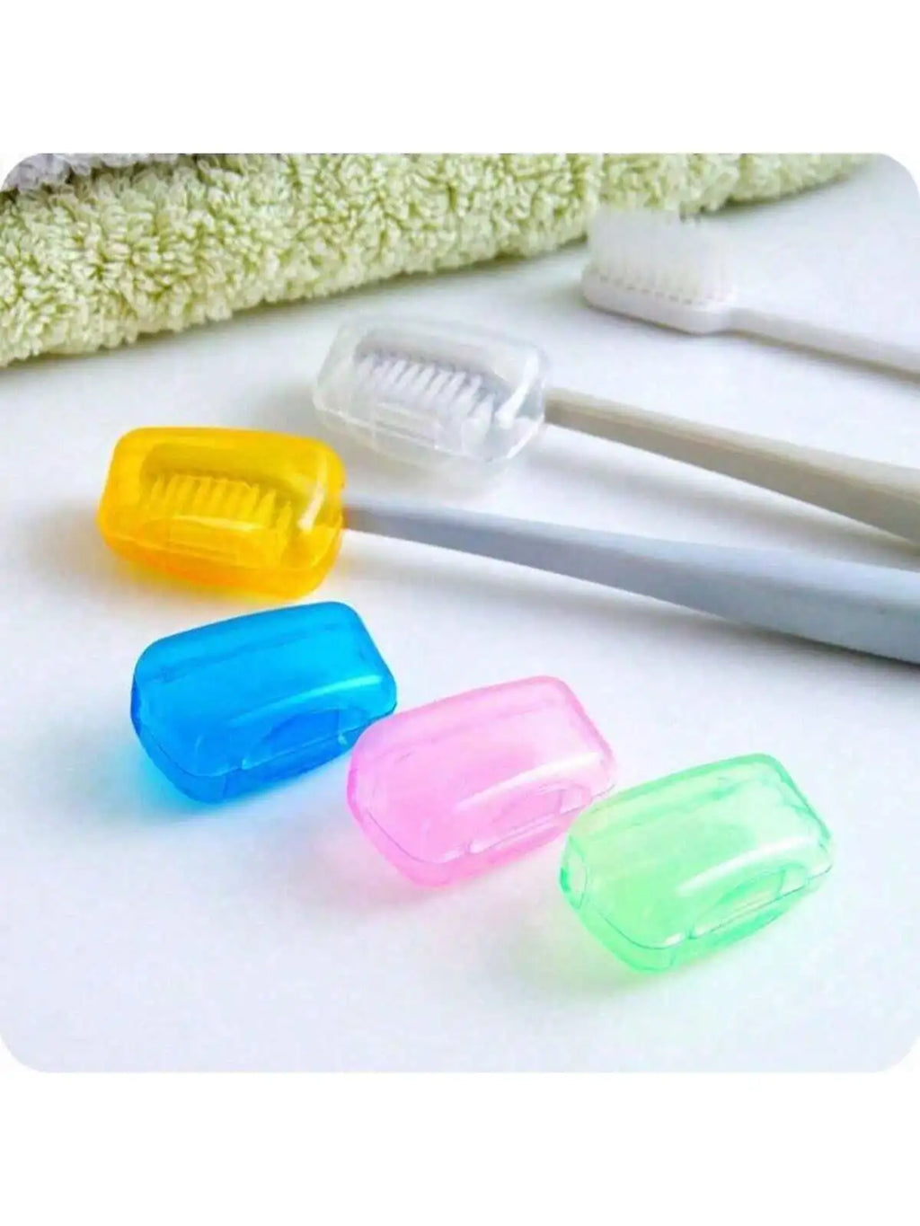 1pc Portable Toothbrush Box,Travel Toothbrush Case With Cover, Portable Toothbrush Holder For Home And Travel