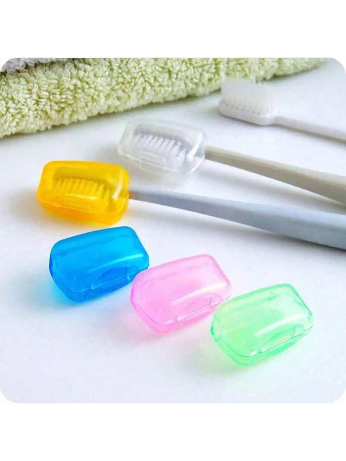 1pc Portable Toothbrush Box,Travel Toothbrush Case With Cover, Portable Toothbrush Holder For Home And Travel