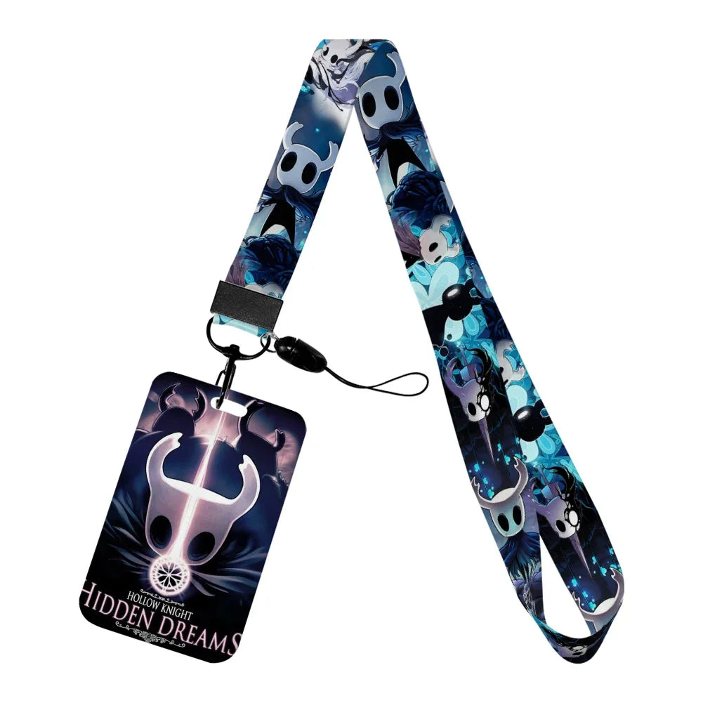 New Arrival Credential Holder Game Hollow-Knight Lanyards for Key Neck Strap For Card Badge Gym Keychain Keyring Accessories
