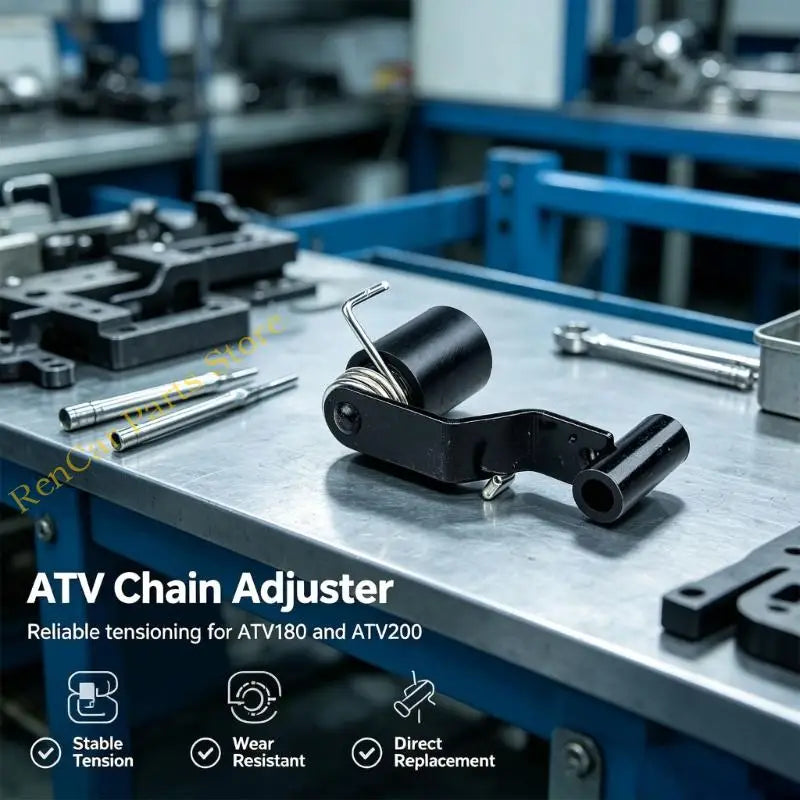 Chain Roller Tensioner Assembly for ATV180/200 Vehicle Drive Chain Repair