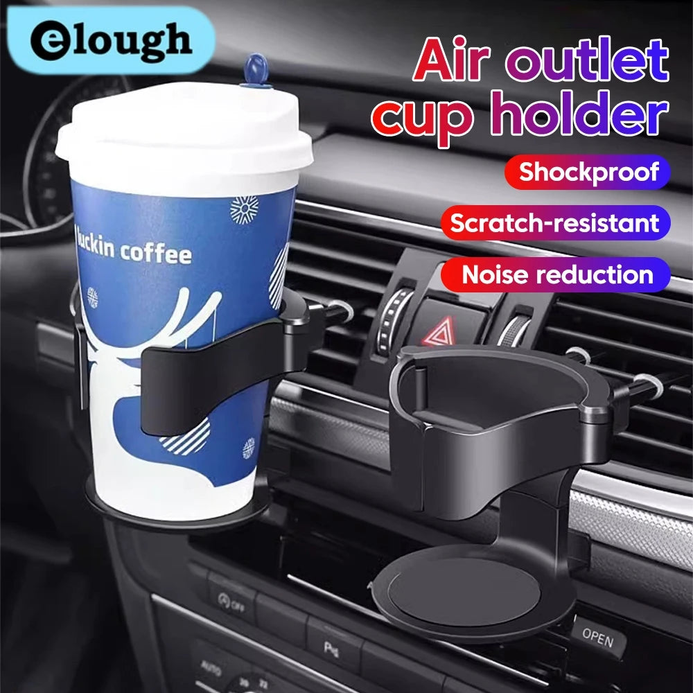 Elough Universal Car Air Vent Drink Cup Bottle Holder AUTO Car Truck Water Stands Car Cup Rack for Water Bottle Ashtray