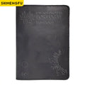 Unisex Genuine Leather Passport Cover Portugal Retro Cow Portuguese Passport Holder Protector Case Travel Wallet