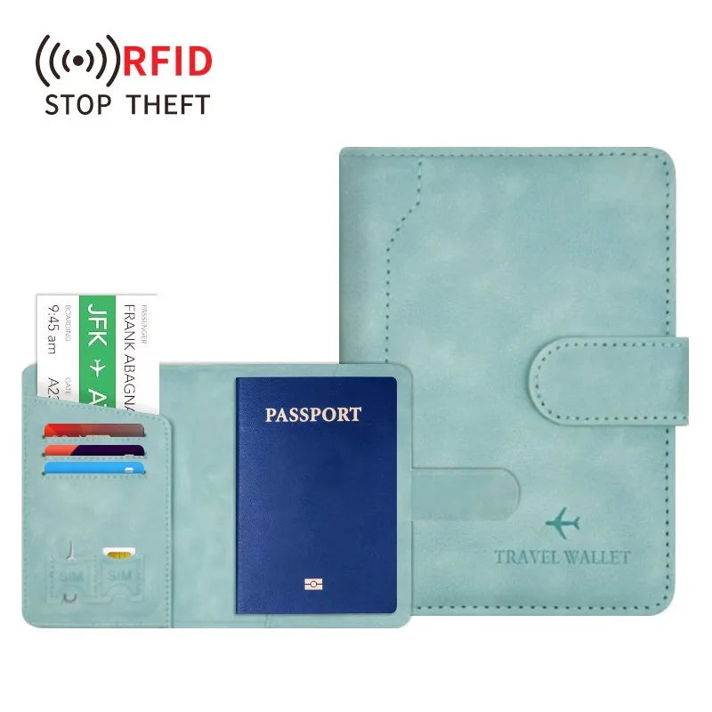 Passport Holder for Travel Essentials, Passport Wallet Cover Case for Travel Must Haves Accessories for Women and Men