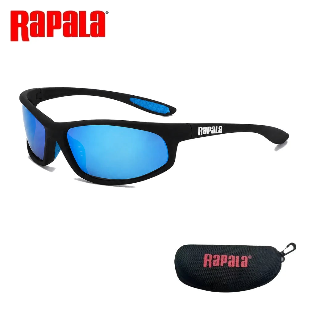 Flexible Rapala Polarized Fishing Glasses UV400 for Road Cycling Fishing Hiking with Lightweight Frame and Comfortable Fit