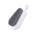 Portable Plastic Handle Cleaning Brush, Soft Bristle Laundry Clothes Shoes Scrub Brush, Household Scrubbing Brush