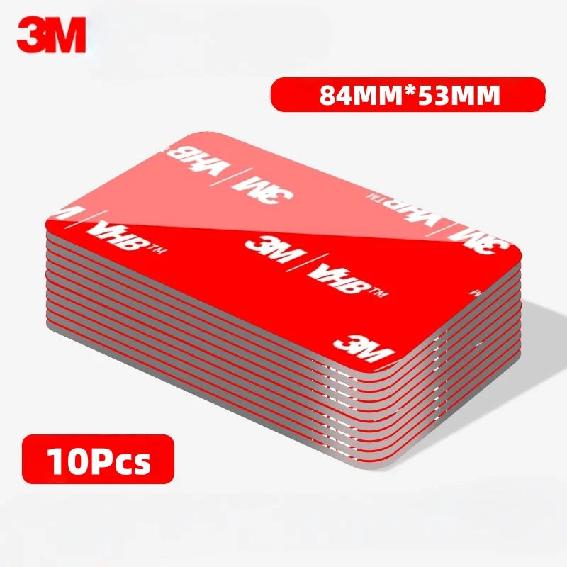 Original 3M VHB Double Sided Foam Tape Heavy Duty Adhesive Dash Cam Mount Mounting Tape Black for Automotive Car Home Use