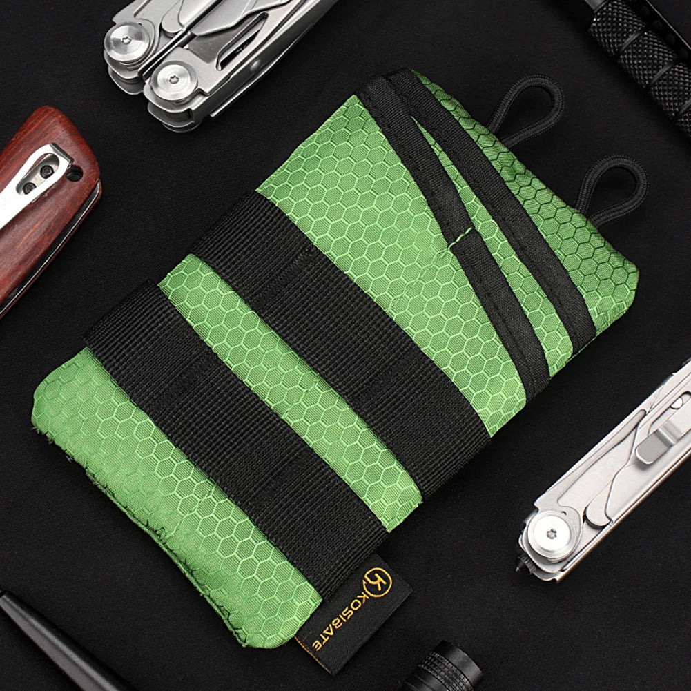 Mini EDC Pouch Sundries Bag Multifunctional MC Storage Bag Purse Key Card Handbag Outdoor Hunting Bag Tactical Tool Bag