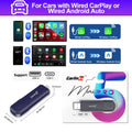 CarlinKit 5 Wireless Android Auto Wireless CarPlay Adapter 2In1 Mini SE Pro Auto Connect OTA Update Plug And Play USB-A/Type-C