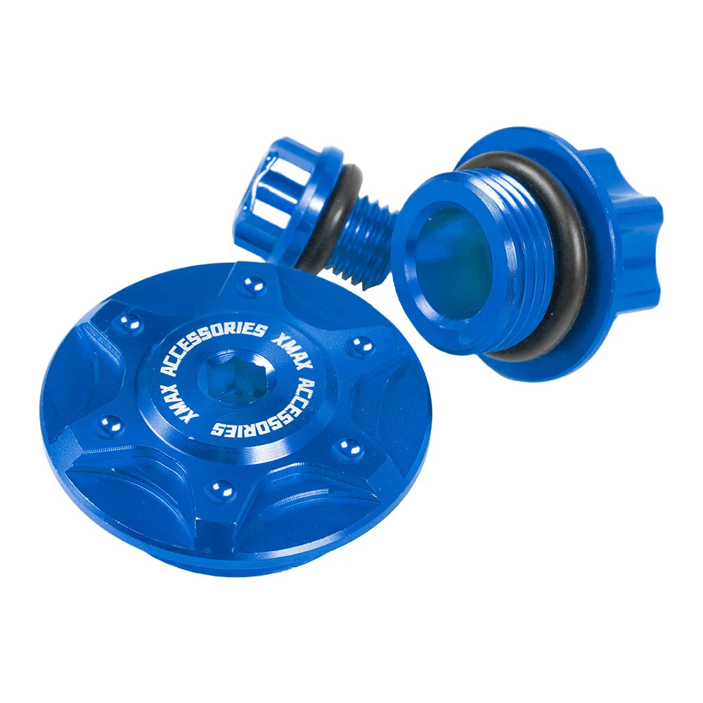 Tank Screw Cover Engine Oil Cap Decor Anti-theft Screw Modified Motorcycle For Yamaha XMAX 250 300 XMAX250 XMAX300 2017-2024
