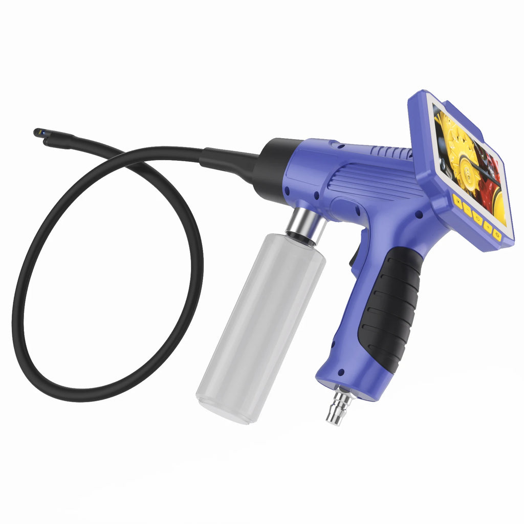 4.3Inch 2MP 1080P Air Conditioner Cleaning  Endoscope CMOS Borescope Side-view Side Spraying Digital Microscope Camera