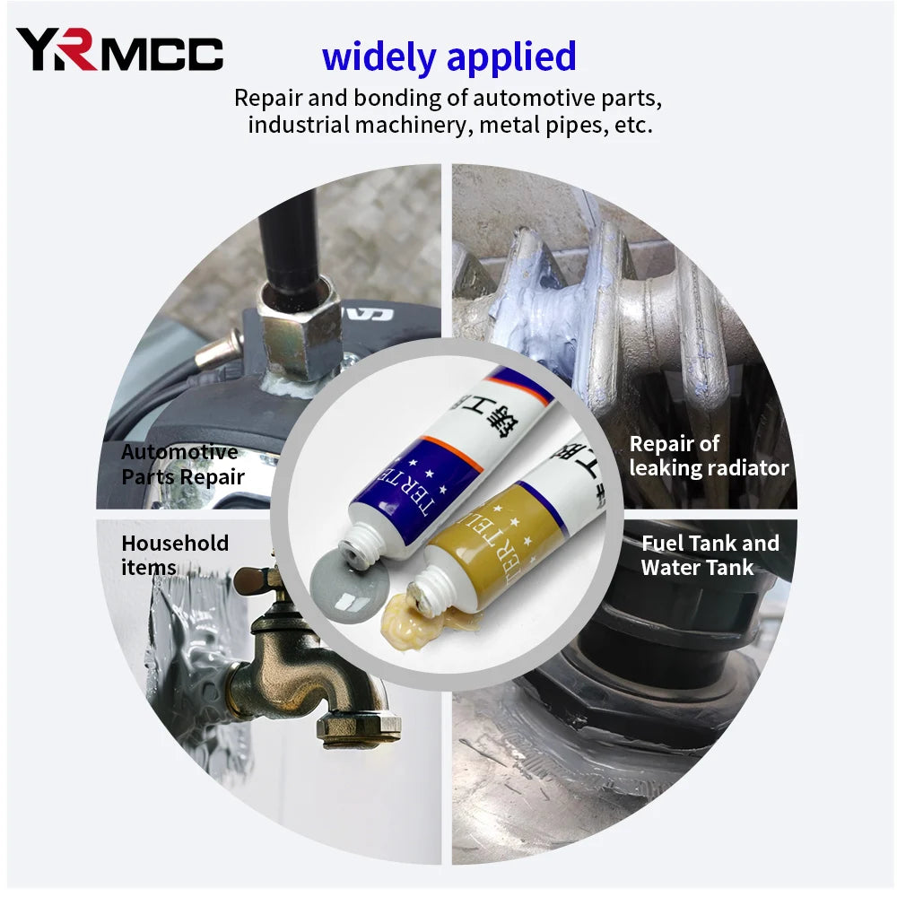 Super Strong Glue A&B Adhesive Gel Casting Agent Insulation Tape Metal Liquid Electrical Tape Industrial Repair Paste Glue Tool