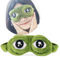 Funny Plush 3D Eye Mask Cute Anime Style Sleeping Cover Protable Soft Comfortable Blindfold for Rest Travel Holiday Gag Gift