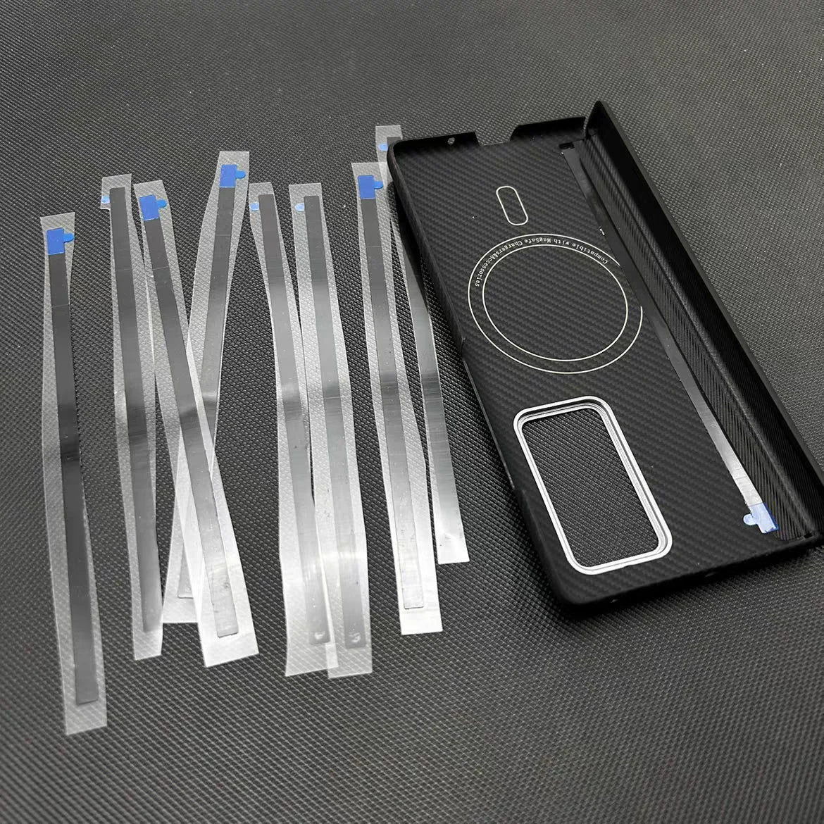 Adhesive Tape for Fold 8 7 Universal Samsung Honor RAZR OPPO VIVO Fixing Grip Anti-Slip Glue Strip For Fold Phone Case Cover