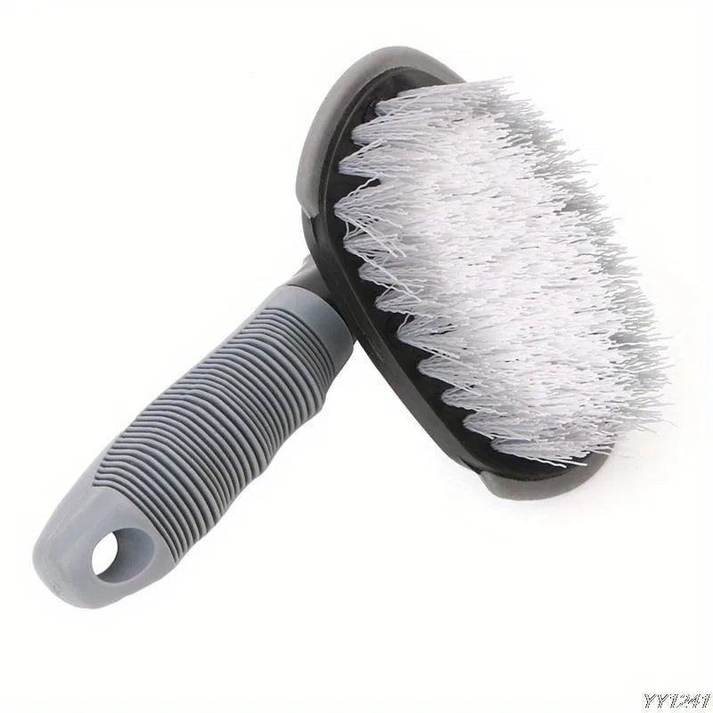 1Pc T Type Multi Functional Car Tyre Cleaning Brush Wheel Hub Washer Tool New Arrival