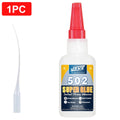 Super Universal Glue 502, Liquid Glue, Suitable for Wood, Glass, Metal, Plastic, Repair, DIY Crafts, Large Size of 50g for Greater Profitability, Stationery, Office Supplies, Glue