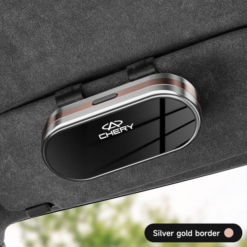ABS Electroplating Process Car Sunshade Glasses Case For Chery Tiggo 7 Pro 8 4 5 3 2 T11 5X Amulet Fora QQ IQ Fulwin Arrizo 5
