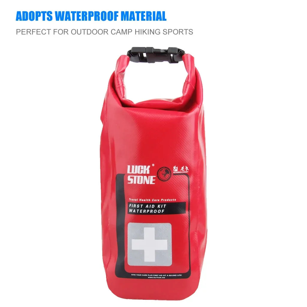 Portable 2/5L Outdoor Waterproof First Aid Bag Emergency Kits Bag Only For Home Car Travel Fishing Hiking Riding Sports