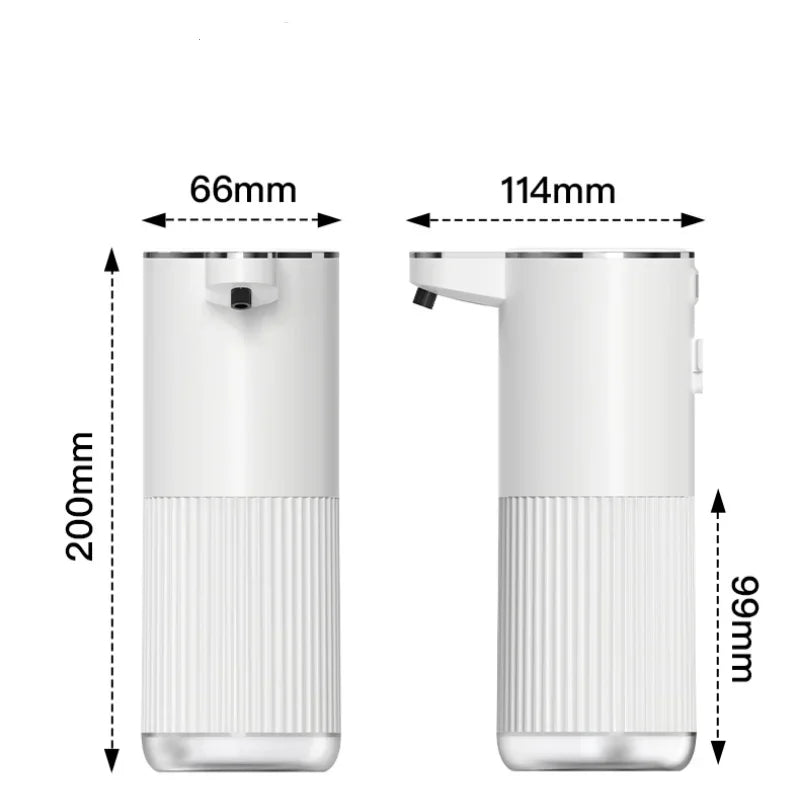 Automatic Soap Dispenser For Bathroom Accessories Automatic Liquid Soap Dispenser 360ML TYPE-C White 4 Level Foam Soap
