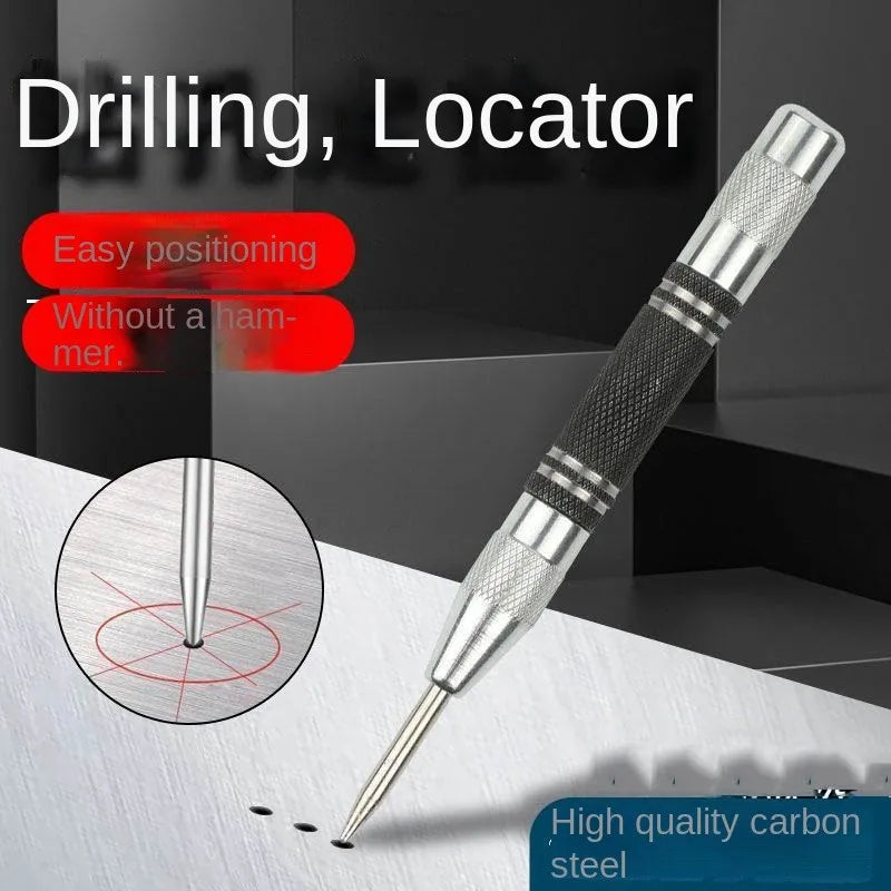Window breaker glass impactor Labor saving Spring Type Automatic Center Punch Metal Steel Spring Load Punch Tool