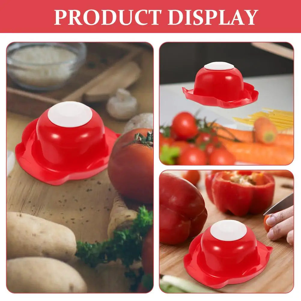 Wear Resistant Plastic Vegetable Slicer Holder Kitchen Food Safety Finger Protector Onion Grater Mandolin Tool Fruit