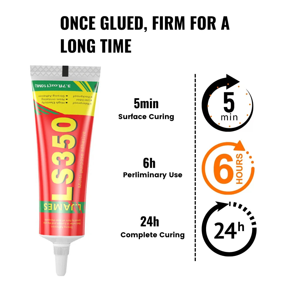 1pc LS350 Epoxy Resin Strong Adhesive Glue 15/50/110ml Liquid Repair Kit for Mobile Phone Touch Screen, Jewelry Making DIY Craft