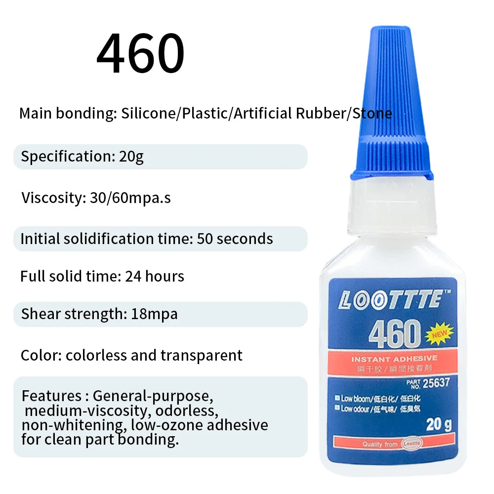 20ml Instant Adhesive Strong Glue Universal Multifunctional Fast Dry Glue for Resin Ceramic Metal Glass Home Instant Adhesive