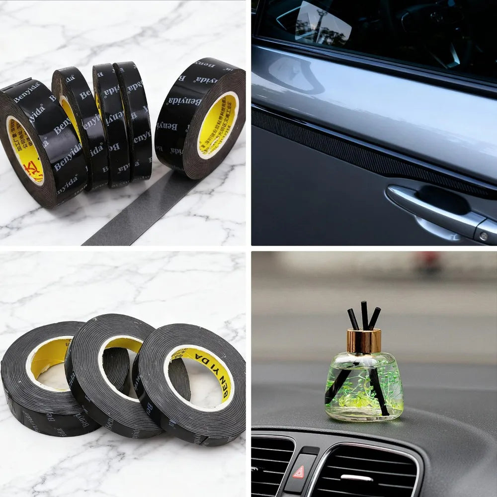 Waterproof Double Sided Tape Car Special Foam Adhesive Super Strong Mounting for Vehicle Spoiler Molding Badge Home Fix 10/20mm