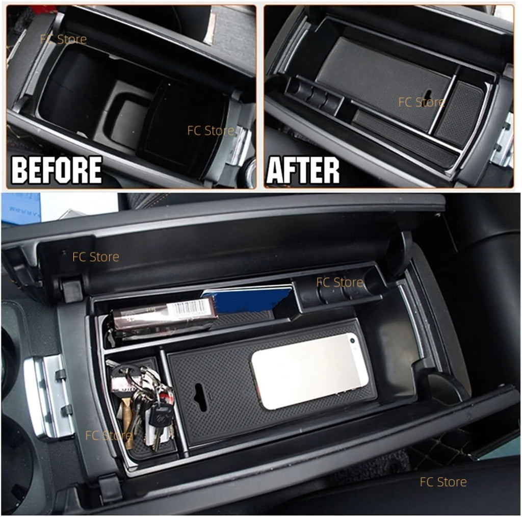 For Peugeot 3008 5008 GT 2016-2023 For DS7 Crossback 2016-2024 For Citroen C5 Aircross 2018-2024 Car Central Armrest Storage Box