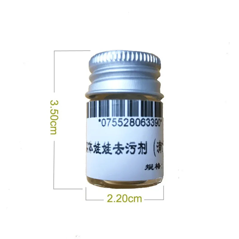 TPE/Silicone Doll Cleaning Agent for Removing Surface Stains, Dirt, Makeup