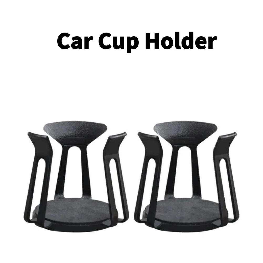 Multifunction Car Beverage Cup Bottle Holder Adhesive Cup Storage Rack Holder Car Drink Rack Auto Interior Accessories Black