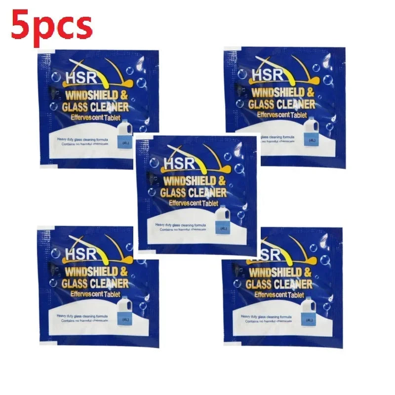 Car Windshield Glass Concentrated Washer Tablets Car Effervescent Washer Fluid Wiper Glass Solid Cleaning Tablets for Car Window