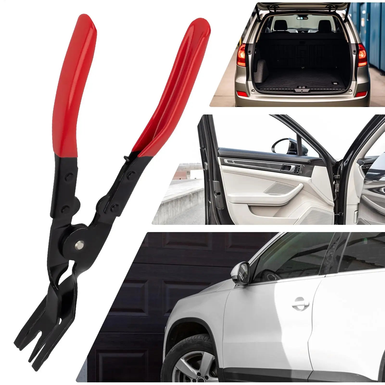 1pc Panel Clip Removal Pliers Automotive Trim Remover Clip Pliers For Car Electrical Work Upholstery Installation Replacement