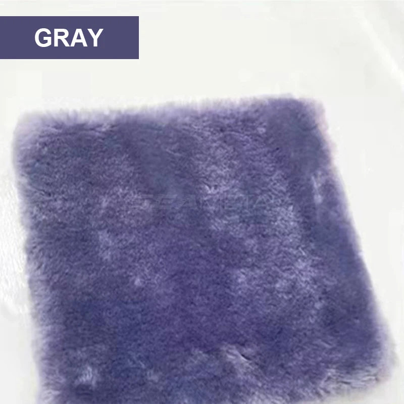 SEAMETAL Car Wash Plush Towel Cleaning Drying Car Polishing Cloth Soft Edgeless Detailing Waxing Towel 25x25CM Car Wash Supplies