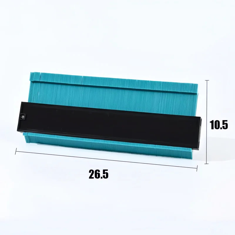 Building Woodworking Measuring Instrument Ceramic Tile Tool Contour Gauge Line Copier Ruler Cutting Template