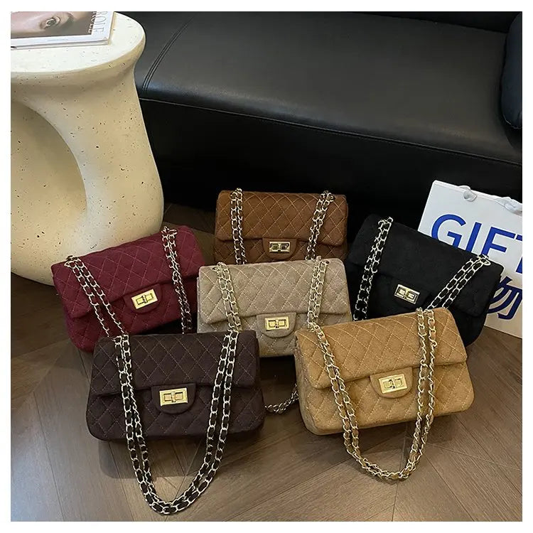 Retro Stylish Diaper Bag For Women Luxury Crossbody Handbag High-End Designer Minimalist Elegant Large Capacity Tote Bag