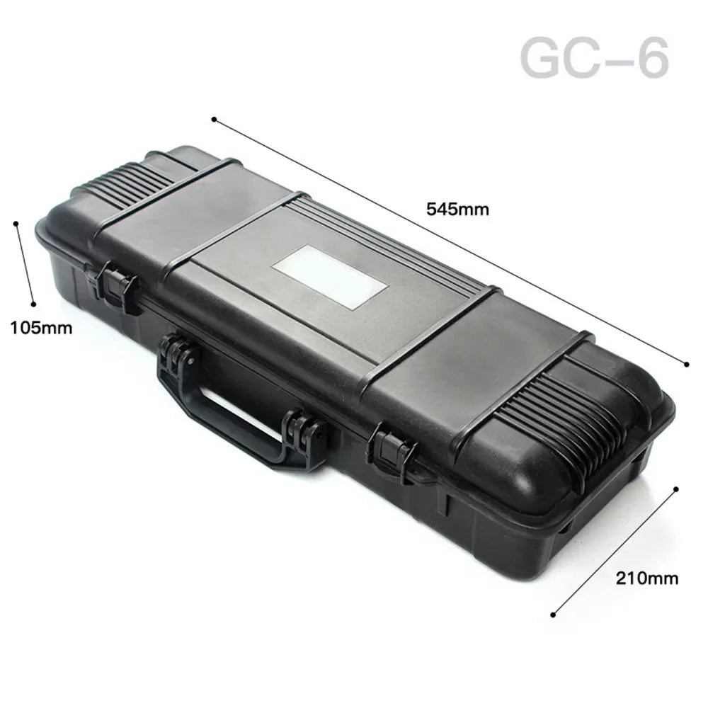 Waterproof Hard Carry Tool Case Bag Organizer Storage Box Camera Photography Safety Protector Instrument Tool Box with Sponge