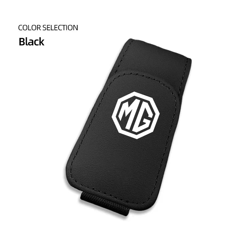 Car Interior Glasses Storage Clip Visor ID Card Holder Bracket For MG MG4 EV Cyberster ZS ES5 HS ONE MG5 MG6 MG7