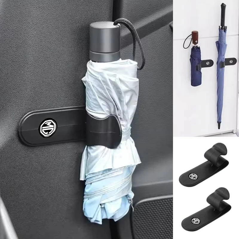 Car Umbrella Holder Fixing Bracket Car Trunk Fastener Clip Backpack Hanging Hook For Morris Garages MG 3 5 6 7 HS ZS GS TF GT ZR