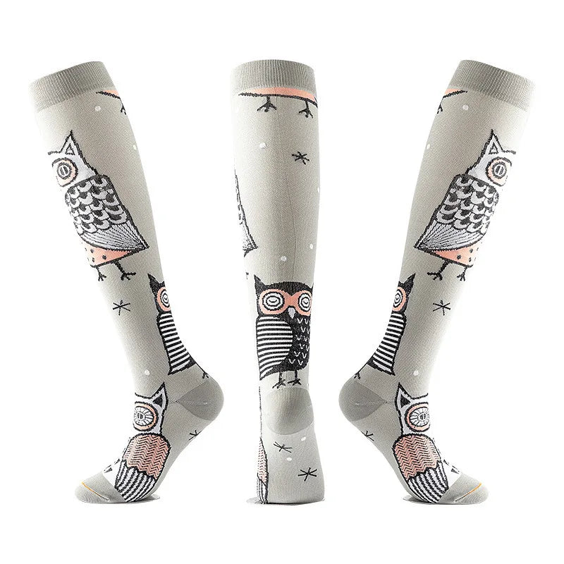 Compression Stockings Men Women Crossfit Golfs For Running Anti-slip Outdoor Sports Compress Nursing Varicose Veins Anti Fatigue