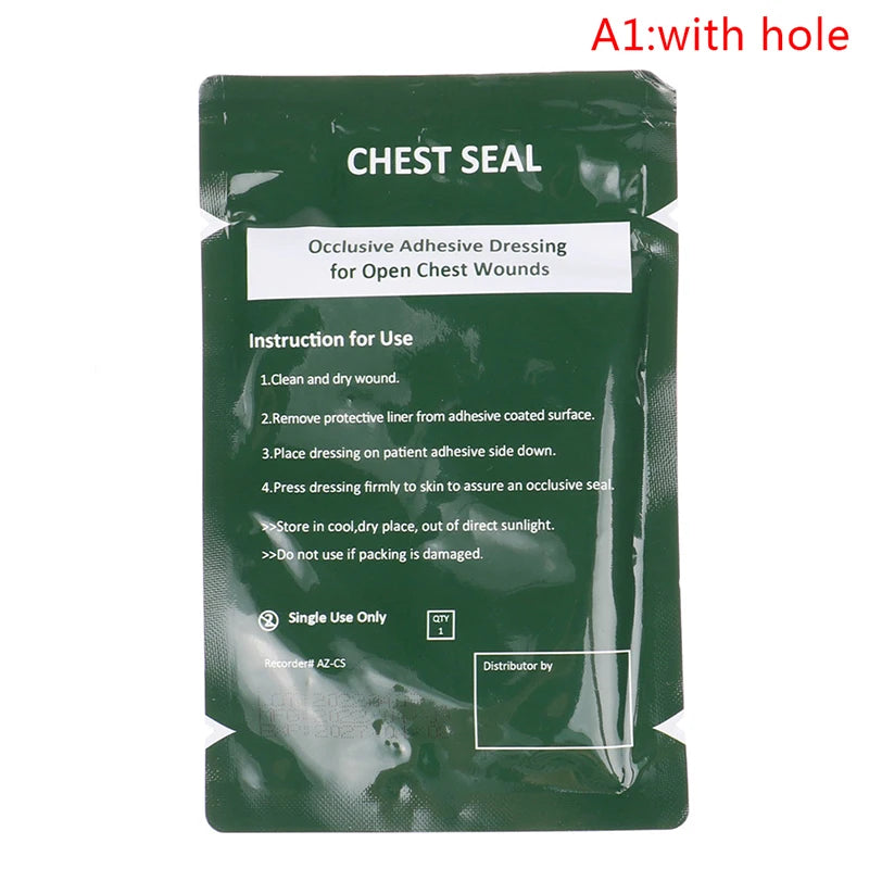 Hot Sale North American Rescue Hyfin Chest Seal Medical Chest Seal Vented
